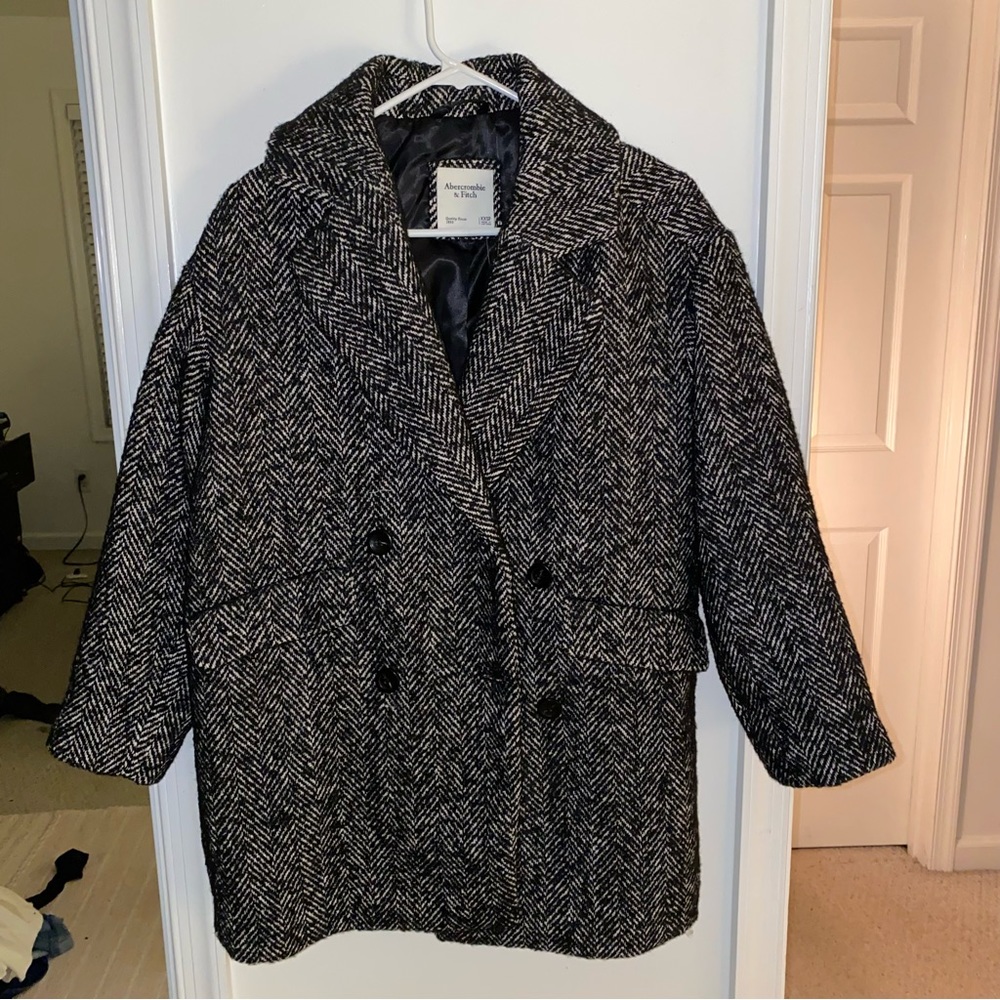 abercrombie coat oversized